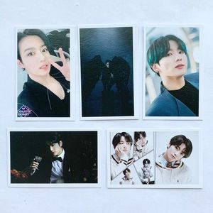 Jungkook BTS Bangtan Boys Photocards Lot of 5